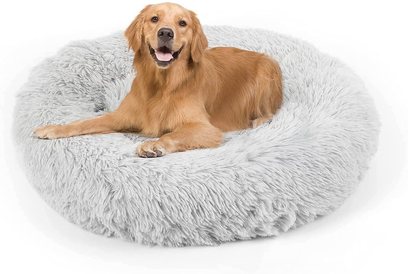 Plush-Calming-Dog-Bed-Donut-Cat-Beds-for-Small-Dogs-Medium-Large-Anti-Anxiety-Pet-Bed